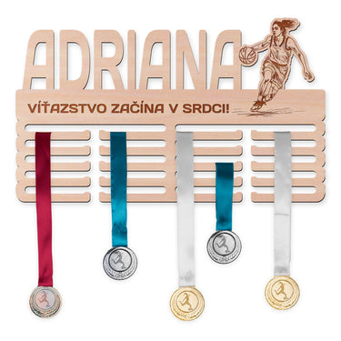 Vešiak na medaily - Basketbal, žena 