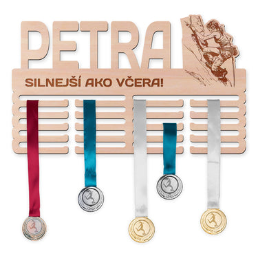 Vešiak na medaily - Horolezectvo, žena 