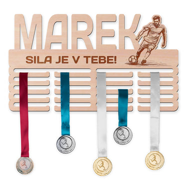 Vešiak na medaily – Futbal, muž 