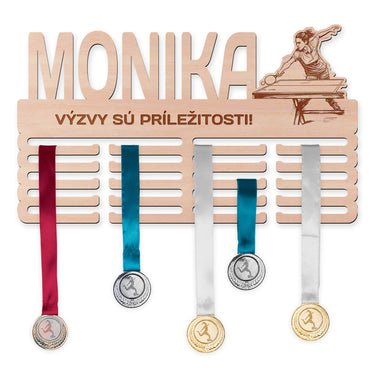 Vešiak na medaily - Stolný tenis, žena 